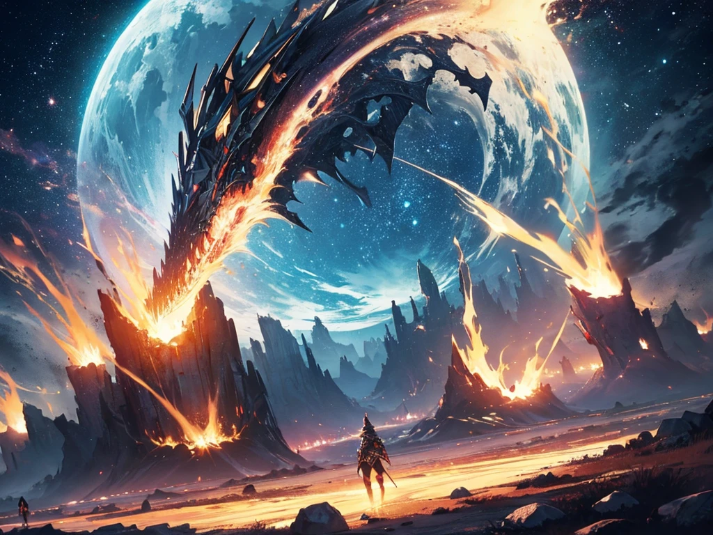 create 9 same planet dravings on one imagine (((without backround)))