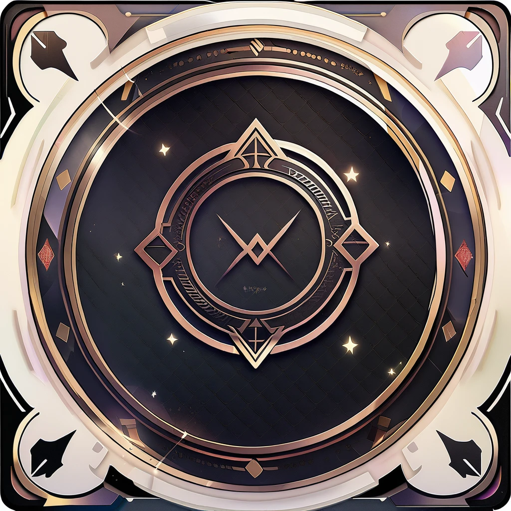 (circle frame1.7),game card ,only card icon, diamond circle frame