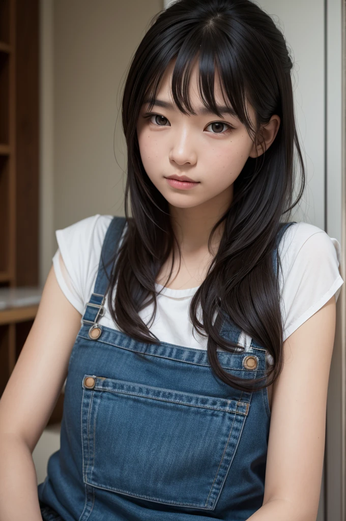 One girl  makes gao