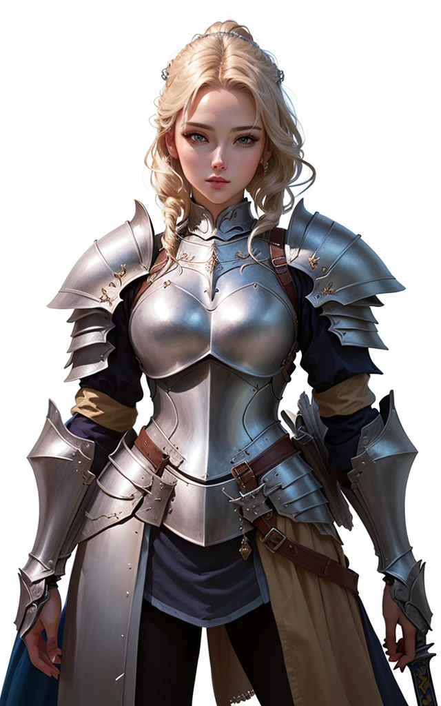 Close up of woman in armor holding sword, armor girl, cool character art, portrait knight woman, Epic exquisite character art, beautiful Female Knights, gorgeous female paladin, Fantasy Paladin Woman, Very stylish fantasy armor, by Senior Character Artist, amazing armor, of a beautiful Female Knights, female armor, beautiful armor, Female Knights, by 양J