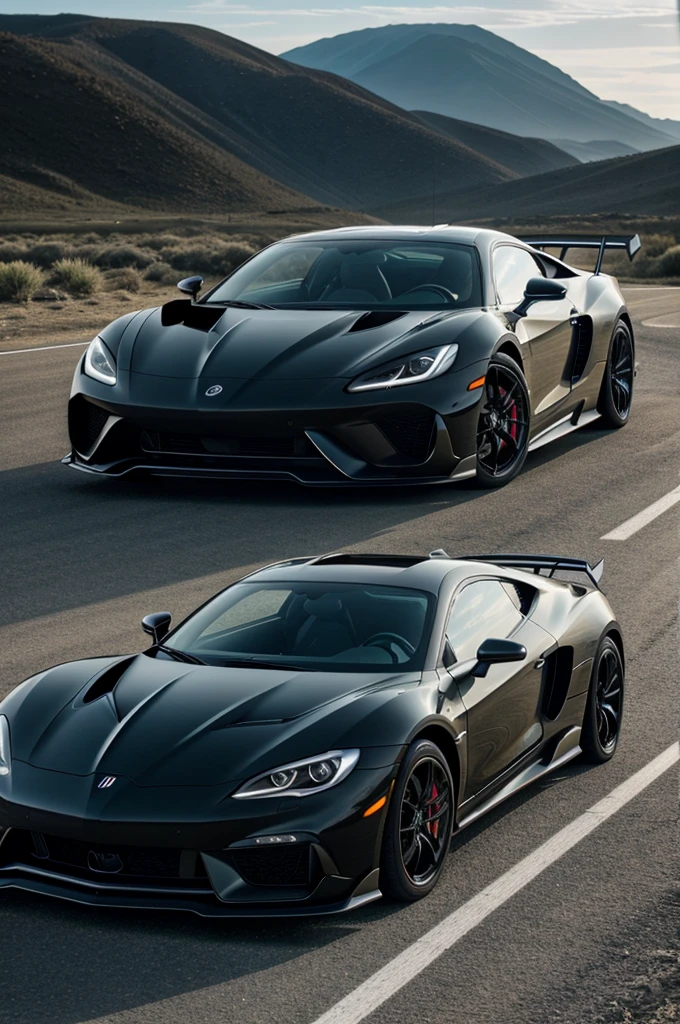 A car with extrem power and sound
