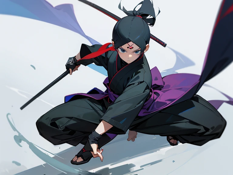 highest quality、masterpiece、Small men、Ninja+sweeper