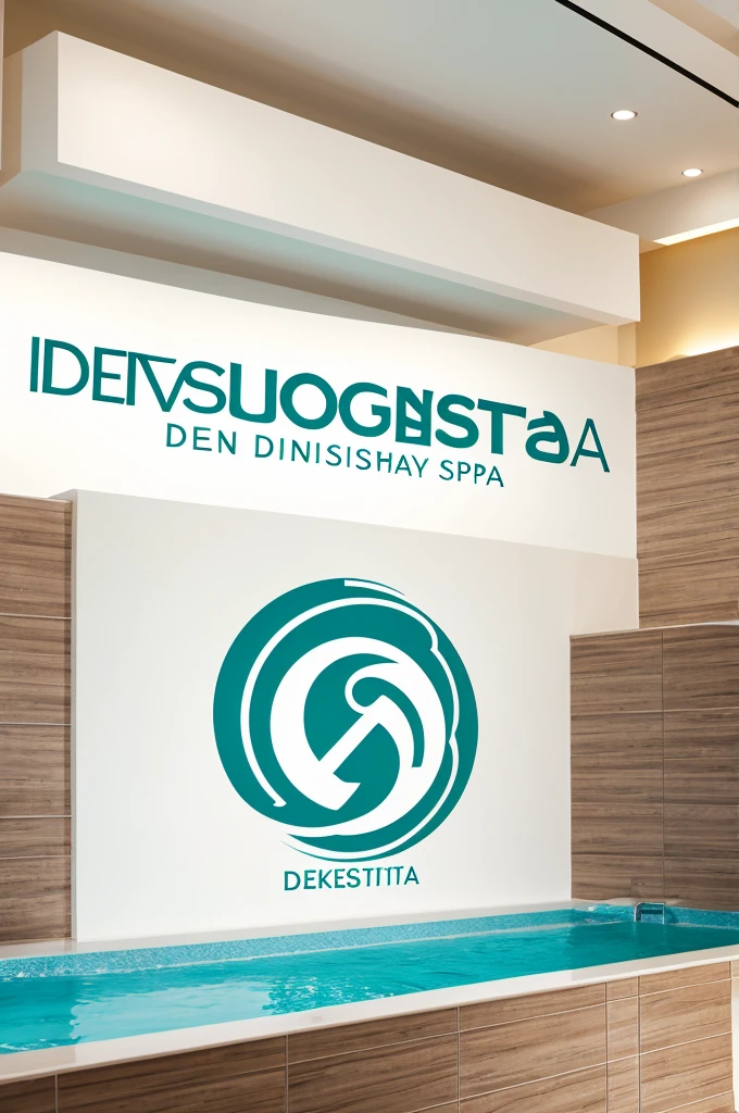 Logo for a dermatology spa 
