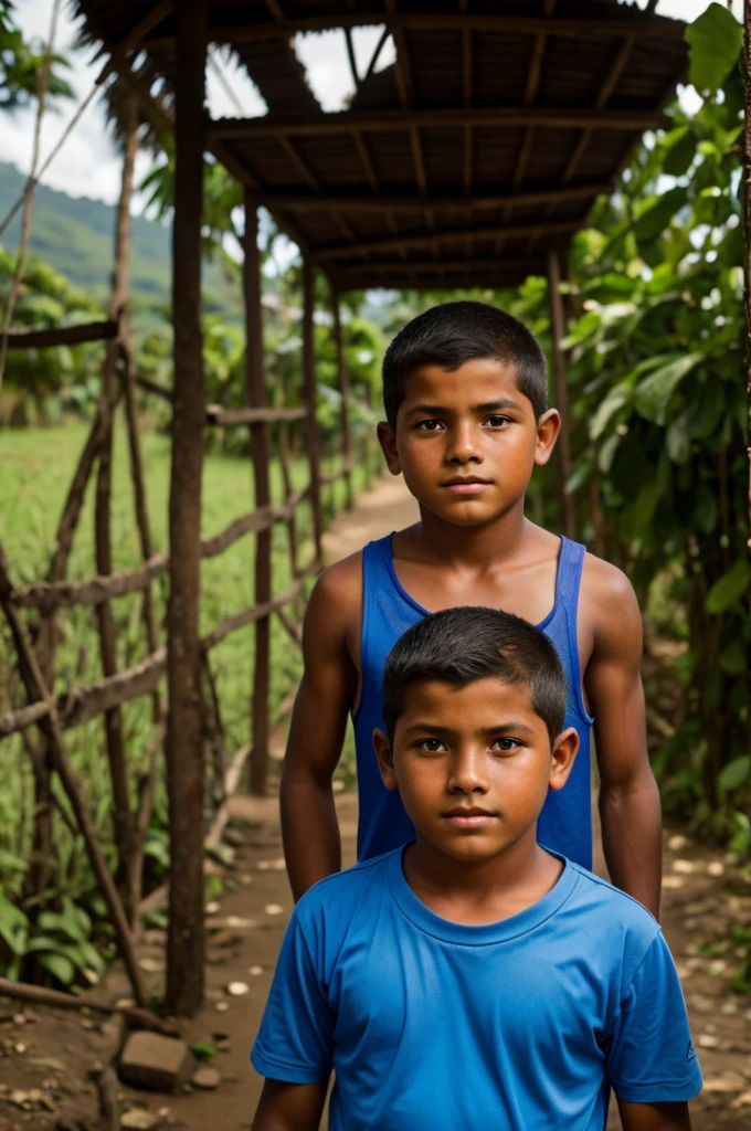 12-year-old Nicaraguan boy from the countryside
