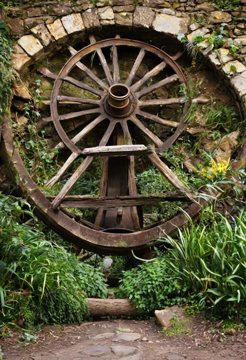 Now as I looked at the living creatures, behold, a wheel was on the earth beside each living creature with its four faces. The appearance of the wheels and their workings was like the color of beryl, and all four had the same likeness. The appearance of their workings was, as it were, a wheel in the middle of a wheel. When they moved, they went toward any one of four directions; they did not turn aside when they went.