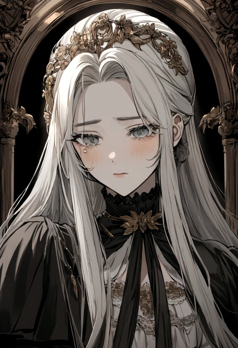 Em uma noite como qualquer outra, He felt the presence of a distressed spirit. She was a woman in 19th century clothes, with sad eyes and ethereal tears running down your face. He couldn't ignore her.
"Por favor, me ajude", implorou a mulher, his voice echoing in the silence of the empty bar.