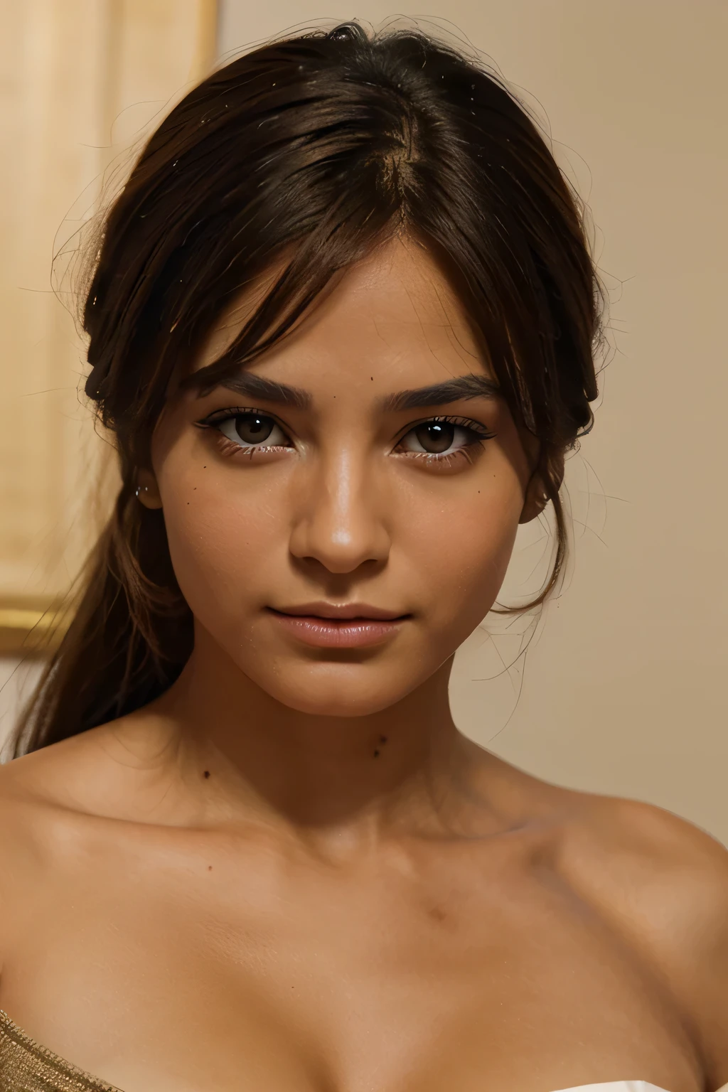 Brun,yeux marron,Realistic