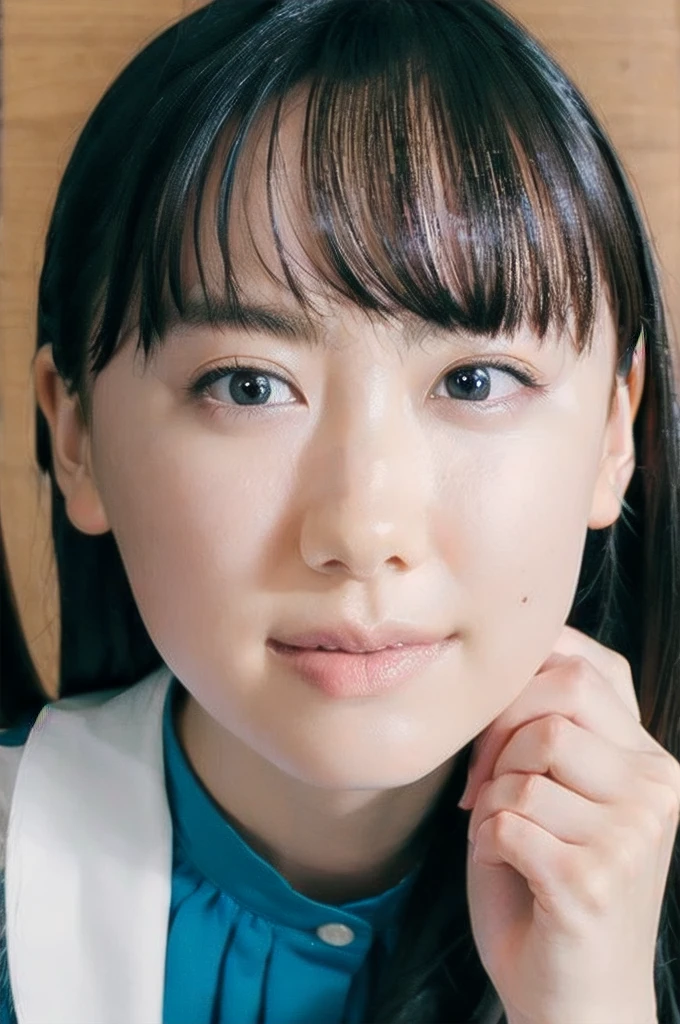 (Surreal Realism), (Awareness-raising), (High resolution), (8k), (Very detailed), (The best Awareness-raisingns), (Beautiful fine details), (highest quality), (Super detailed), (masterpiece), (wallpaper), (Detailed face)、(Beautiful expression)、Side bangs、solo、((Baby Face))、(((topless)))、 (((small tits))), (((flat breast)))、((Dark blue pleated skirt))(Black knee-high socks:1.2)、Slender body、Seductive Pose:1.4、Looking into the camera、School classroom、((Place your hands on the desk))、((A look that captivates the audience:1.3))Spread your legs wide，Drooling，race，whitepanties
