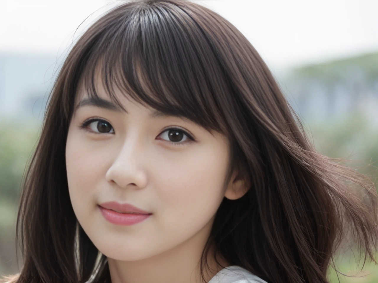 (best quality,masterpiece:1.2,realistic,photorealistic:1.37),
(perfect breast shape, E cup:1.2),
arafed woman with beauty black hair,
beauty detailed face, beautiful black hair, perfect nose, gorgeous eyes, shy smile,
, no make-up, nice slim body,