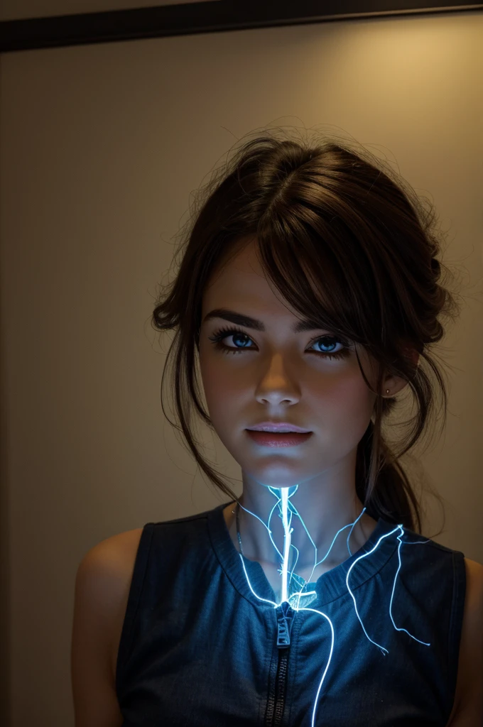Photo of electric current