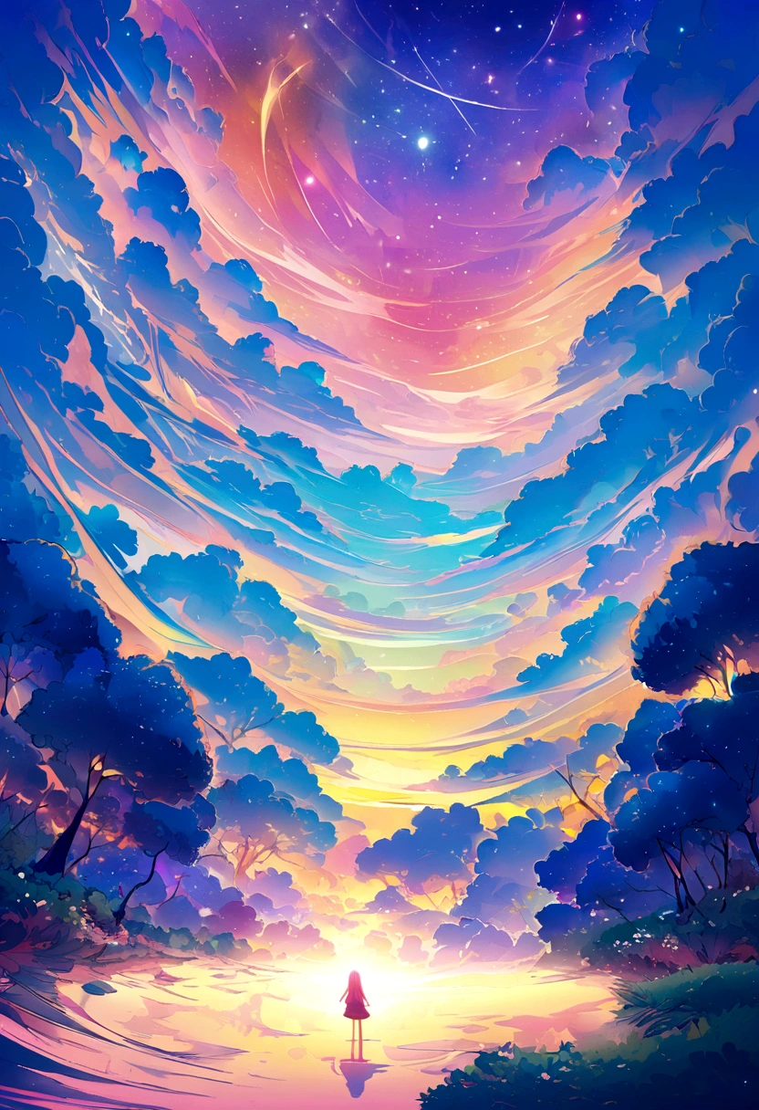 Crie 50 imagens motivacionais, usar temas diferentes, Create scenery with light, Abstract and inspiring colors that are extremely motivational