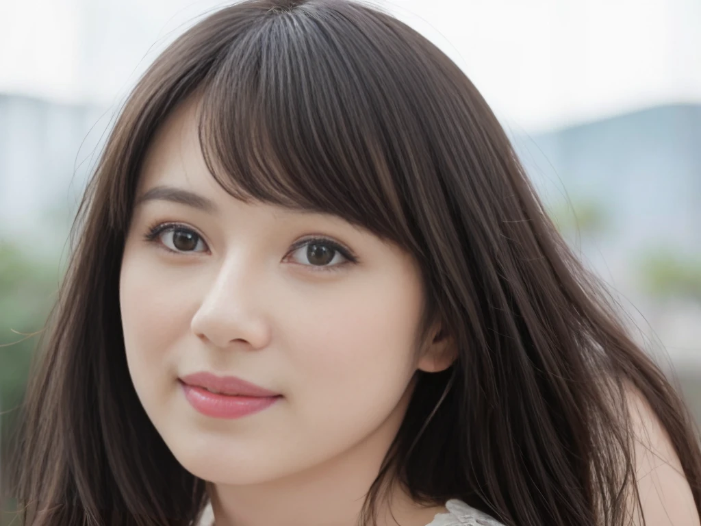 (best quality,masterpiece:1.2,realistic,photorealistic:1.37),
(perfect breast shape, E cup:1.2),
arafed woman with beauty black hair,
beauty detailed face, beautiful black hair, perfect nose, gorgeous eyes, shy smile,
, no make-up, nice slim body,