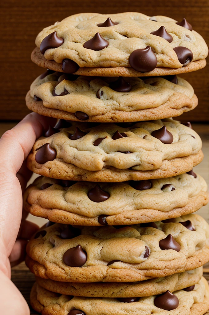 Cookie on a book, hight quality masterpiece