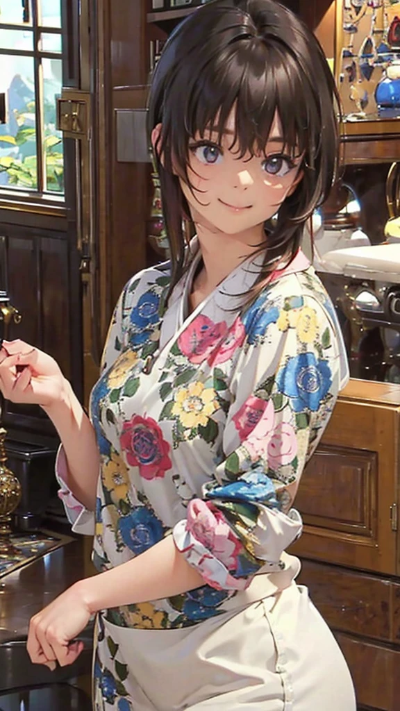 Official Art, wallpaper, Very detailed, (((Very detailedな目と顔))), shut up., masterpiece, highest quality, Realistic portraits, (ZenTangle, Mandala, Tangle, EnTangle), Complex clothing, Very detailed, Dynamic Angle, The most beautiful form of chaos, elegant, Brutalist Design, Vibrant colors, Romantic Chinese Flowers