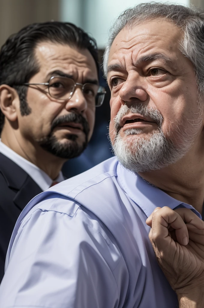 Creates President Luiz Inácio Lula da Silva and his rival