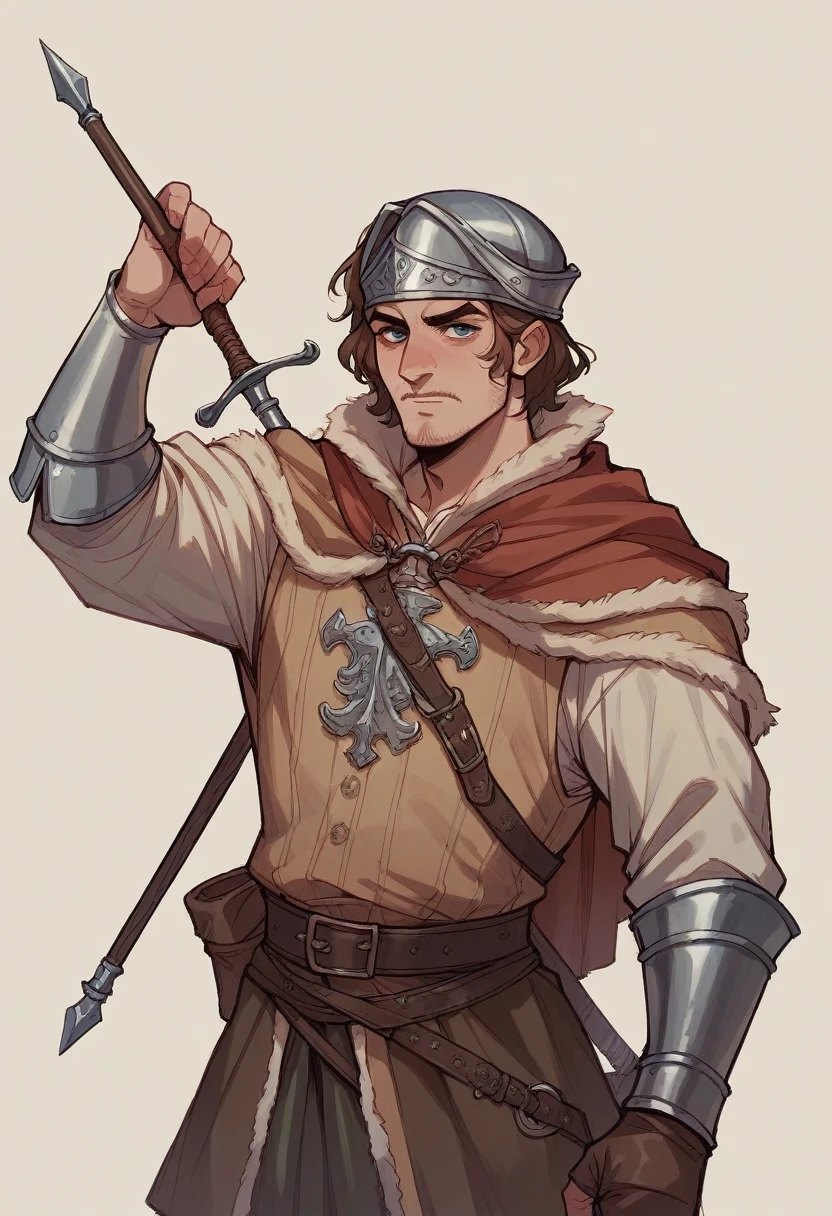 Warrior from medieval times