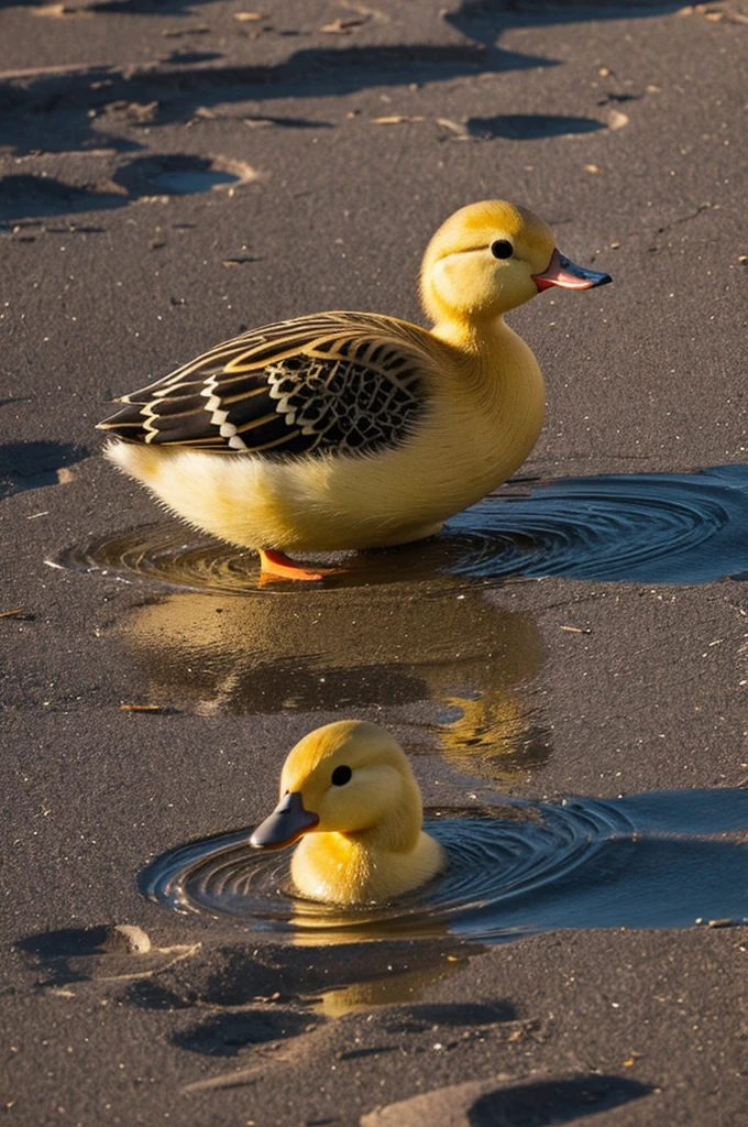 Un patito piquetero