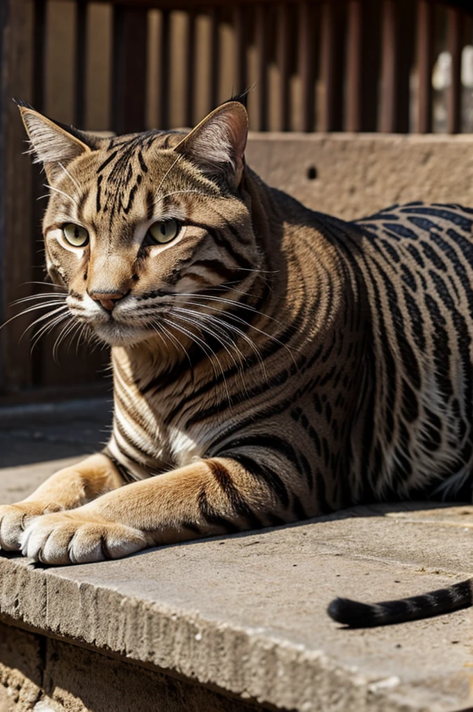 Gato van turco, pantera y atigrado