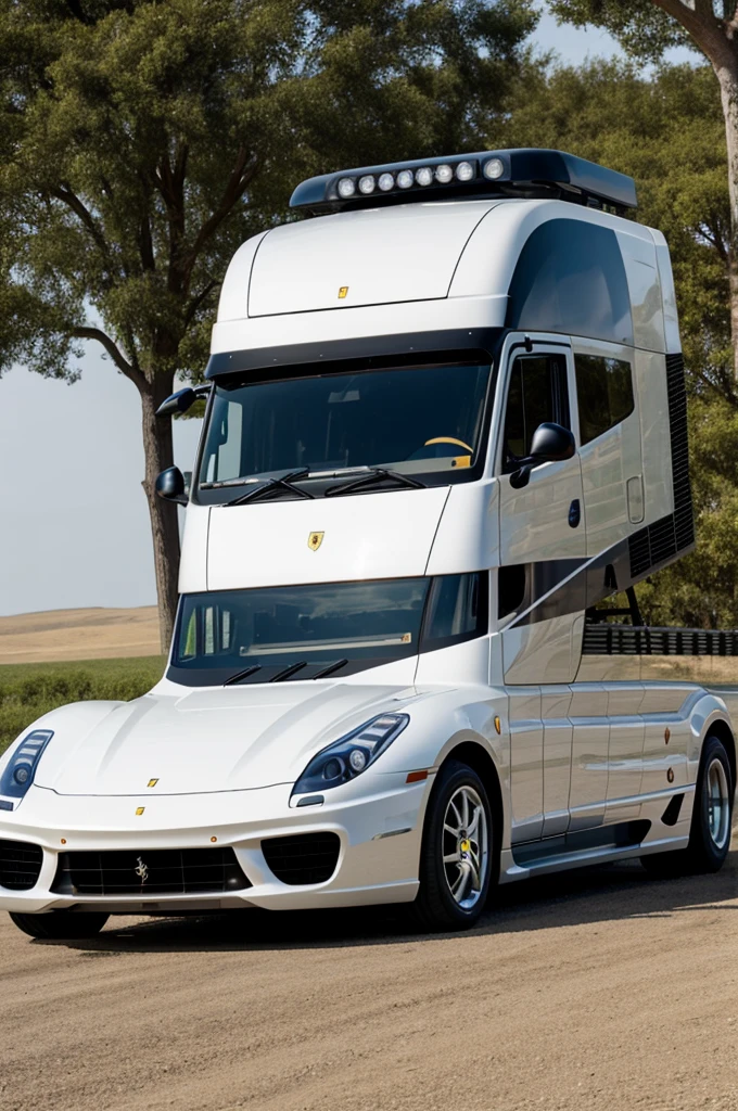 Crea un camioneta de Ferrari