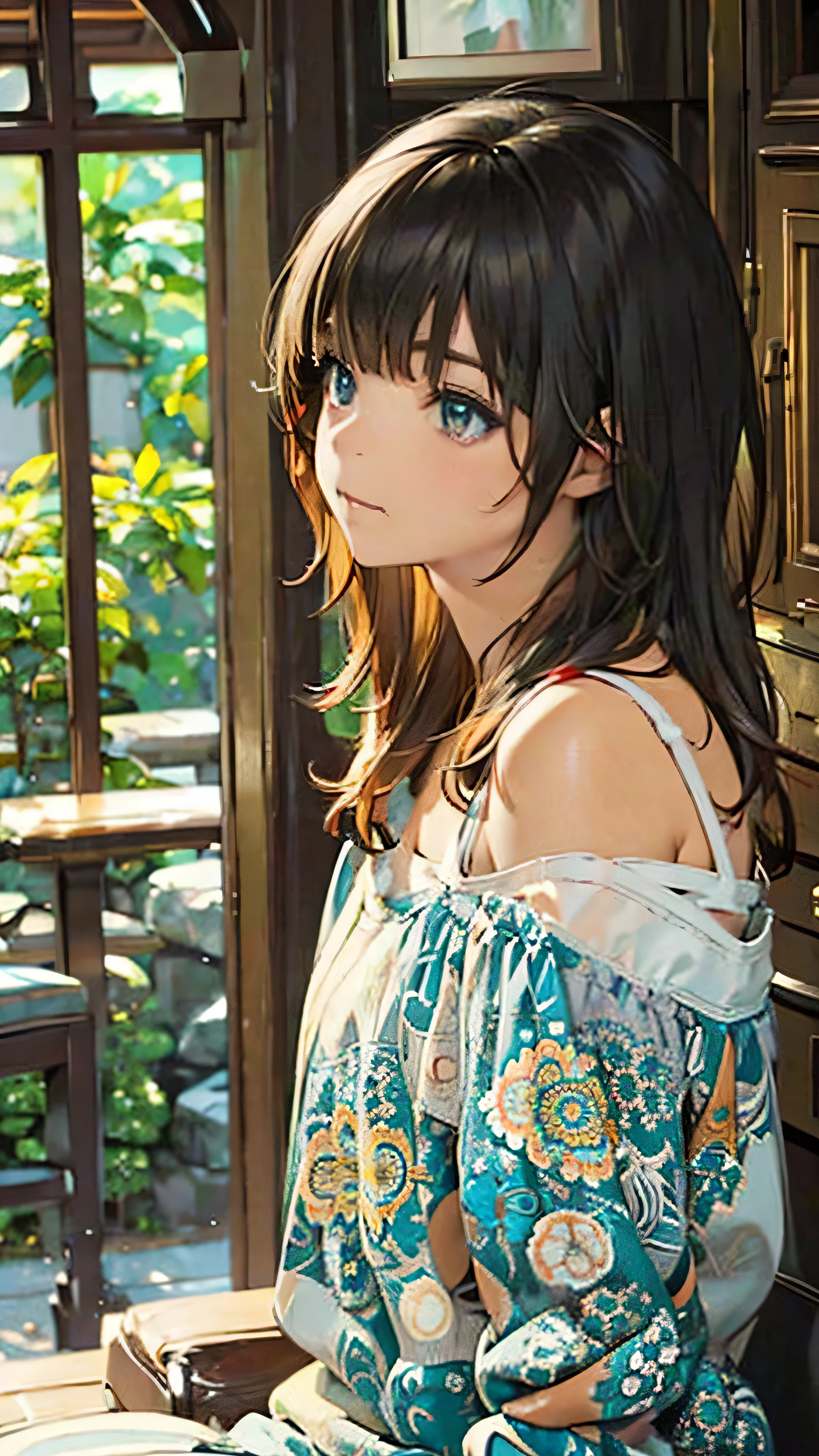Official Art, wallpaper, Very detailed, (((Very detailedな目と顔))), shut up., masterpiece, highest quality, Realistic portraits, (ZenTangle, Mandala, Tangle, EnTangle), Complex clothing, Very detailed, Dynamic Angle, The most beautiful form of chaos, elegant, Brutalist Design, Vibrant colors, Romantic Chinese Flowers