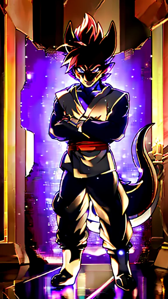 ((anime style)),((high definition, masterpiece, best quality, cinematic lighting)), masterpiece, best quality:1.2), full body, solo, masterpiece, best quality, 8k, model, ultra-realistic 8k cg, masterpiece, ((ultra-detailed background, delicate pattern, complex details)), (high detail, fine details), best quality, absurd, RAW photo, masterpiece, best_quality, 1male, rose hair, black clothing, villainous look, villainous stand, looks at the viewer, detalied face, detalied body, detalied hands, detalied legs, dragon anthro,