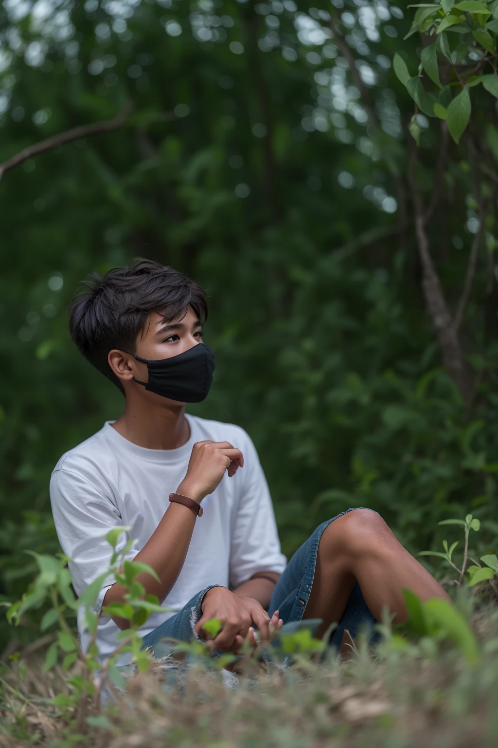 Boy cute hairstyle 21 background blur buke