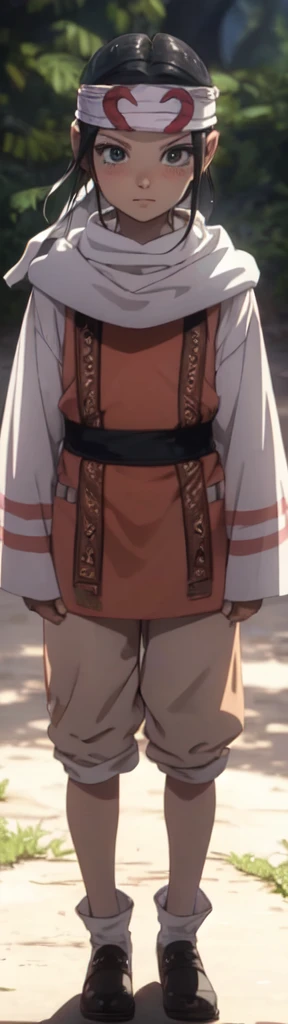 Masterpiece accurate 1080 16k love blushing eyessparkle Extremely beautiful kid kid face 10yearl old kid kid bandana on forehead cowboy shot
