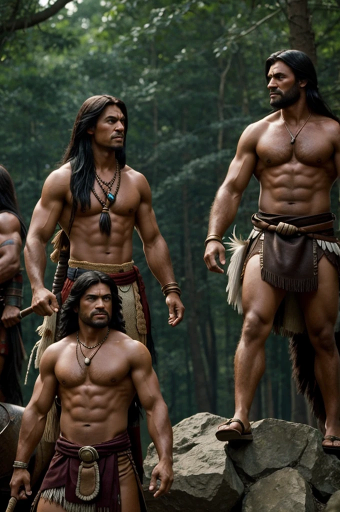 Barbarians from the movie Pocahontas 