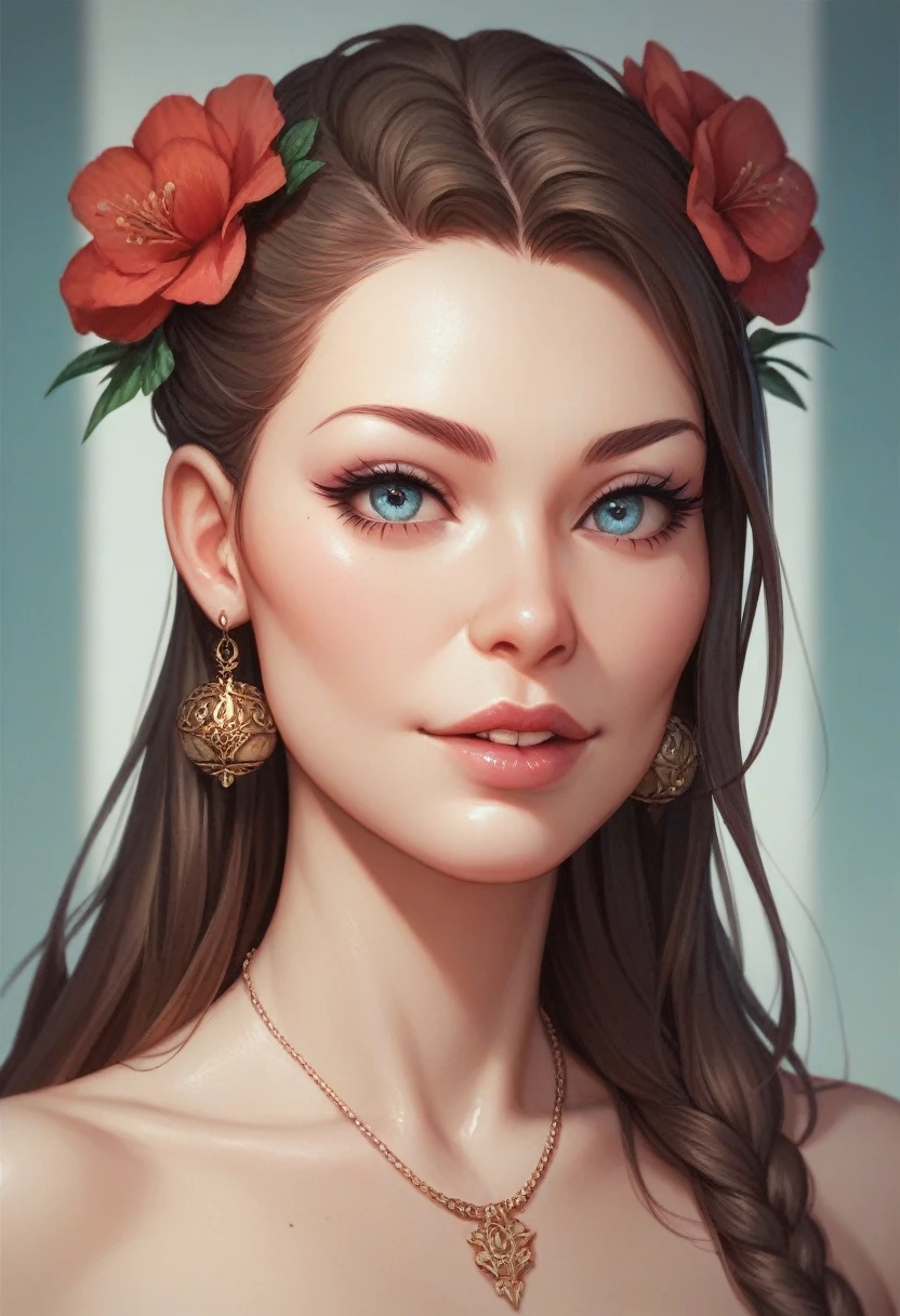 Russian girl, detailed body, detailed face