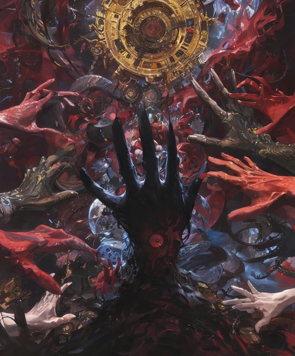 Tiamat, diosa primogenea, creadora de toda, lady of time and space
