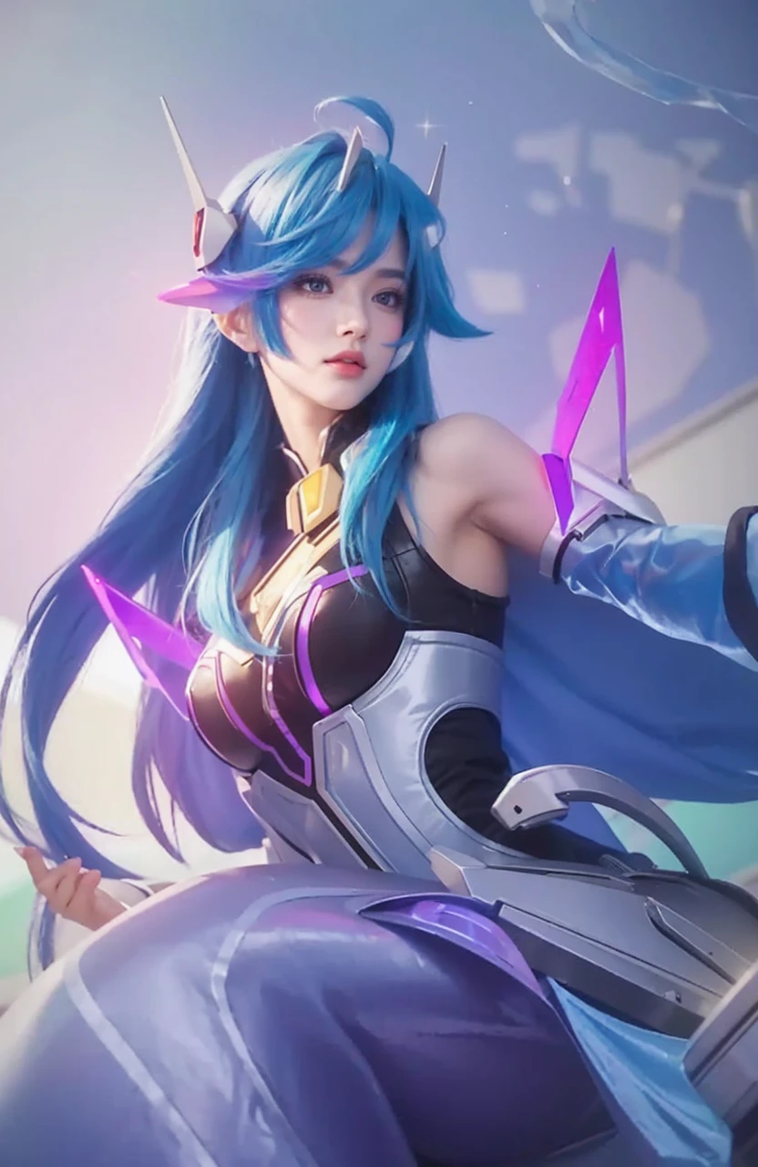 Textured skin, Super Detail, high details, High quality, Best Quality, hight resolution, 1080p, hard disk, Beautiful,(Gundam Girl),Cosplay,Cosplay Competitions,Gundam Girl,Cosplay Girl
