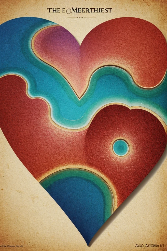 can you create a book cover for me that would define the title “the meanders of the heart”
