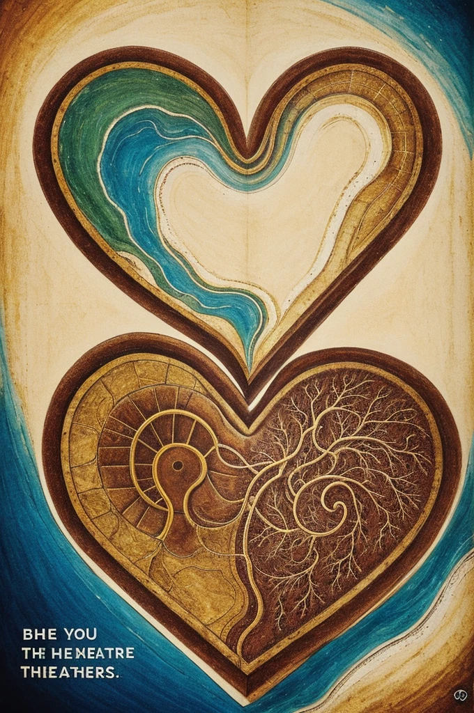 can you create a book cover for me that would define the title “the meanders of the heart”