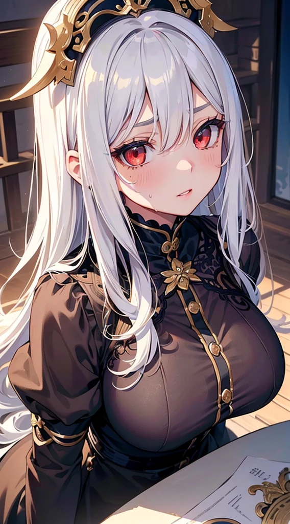 (highest quality), 最高のAn illustration, Intricate details, Super detailed, (2D), Hair between the eyes, 素晴らしいAn illustration, Very detailed, (sketch), One girl, (beautiful girl:1.3), ((beautiful detailed face)), (cute_face+round_face), ((Beautiful fine details)), (Red eyes), Transparent eyes, ((Big breasts girl:1.erfect face), alone, Very detailedなCG, Pontia is so beautiful), Dynamic Angle, (masterpiece:1.2), (eyelash:1.2), (dark eyelash:1.1), (eyeliner:1.2), (deep Red eyes:1.2), (Big eyes:1.2), Tight waist, Red lips, Lips parted, 魅惑的な笑face, (Light Skin), An illustration, Very long bangs, (Detailed shading), (Sweaty, Dripping Sweat, Cum on my chest, Cum on body) View Viewer, Silver Hair, Very long hair, Messi&#39;s Hair, Braid, (Huge breasts:1.4, Camel Toe), (Very tight micro bikini, See-through micro bikini, nude), (((Clothes are see-through, Skimpy nightgown, nude))), erotic, sexy, Crop top, Huge Ass, Thick thighs, internal, Gothic-style rooms with attention to detail, Lying in bed, Big Breasts, sexy, Under the chest, ((skinny Big Breasts boobs)), ((glossy shiny Under the chest)), (so and Big Breasts), ((Nipple swelling, Masturbation, Embarrassing, Keratinous))，naked，I can see her pussy too