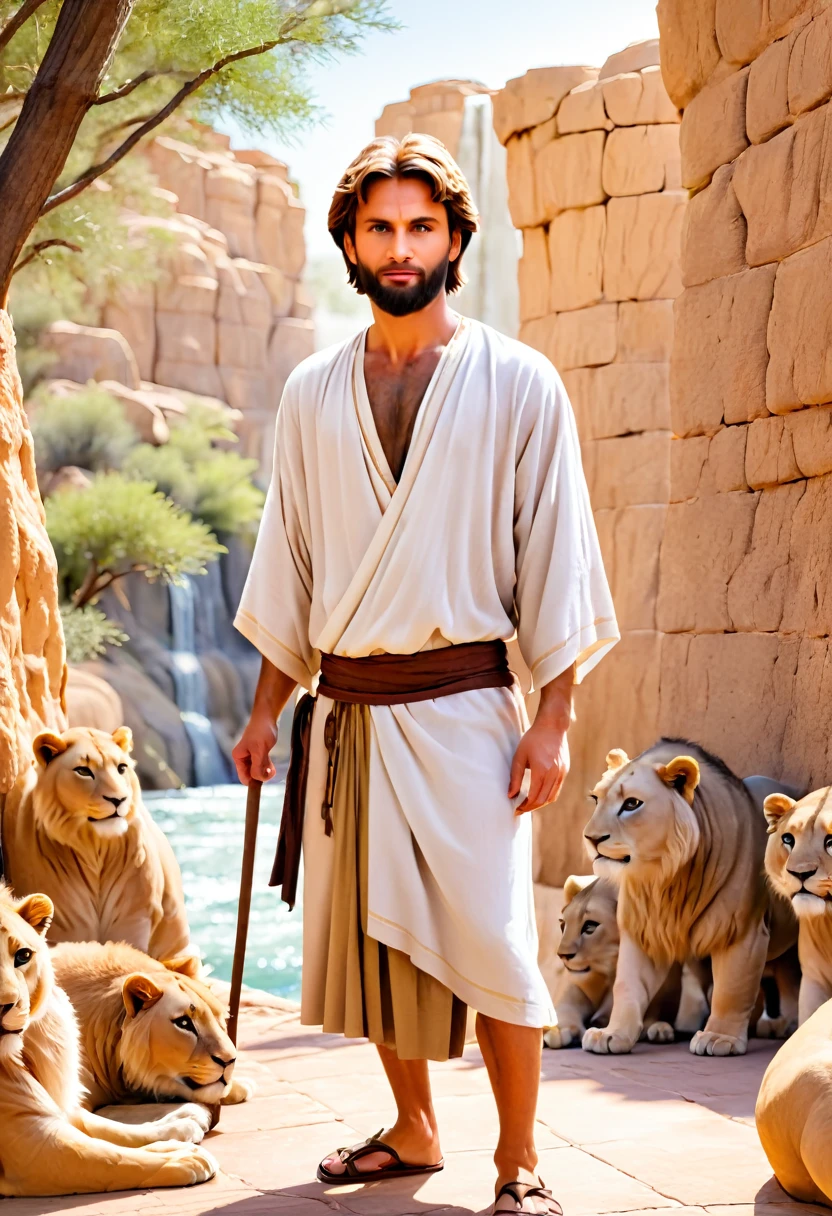 biblical story of daniel to color
