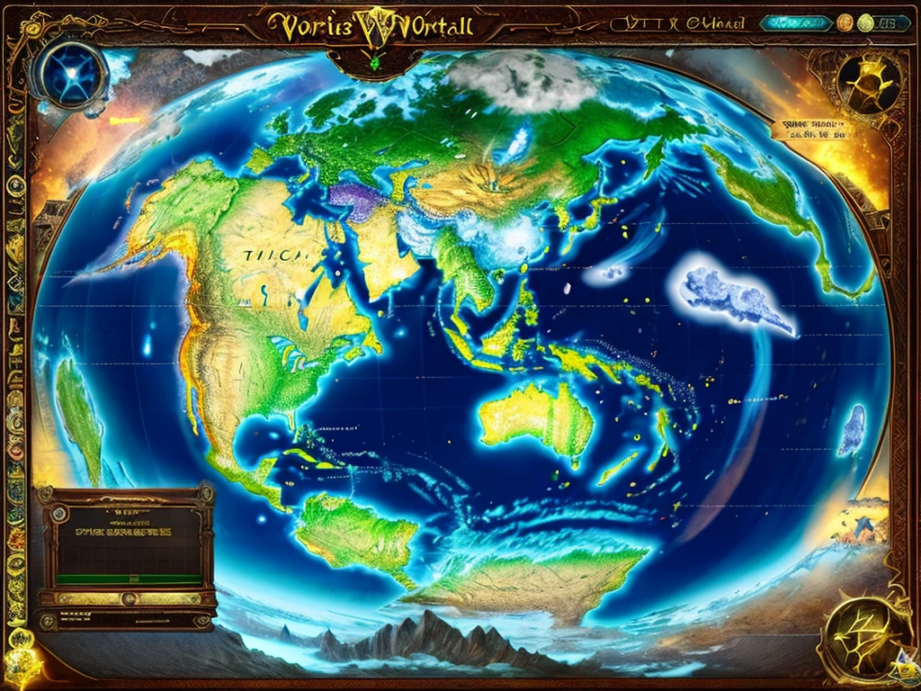 fantasy world map