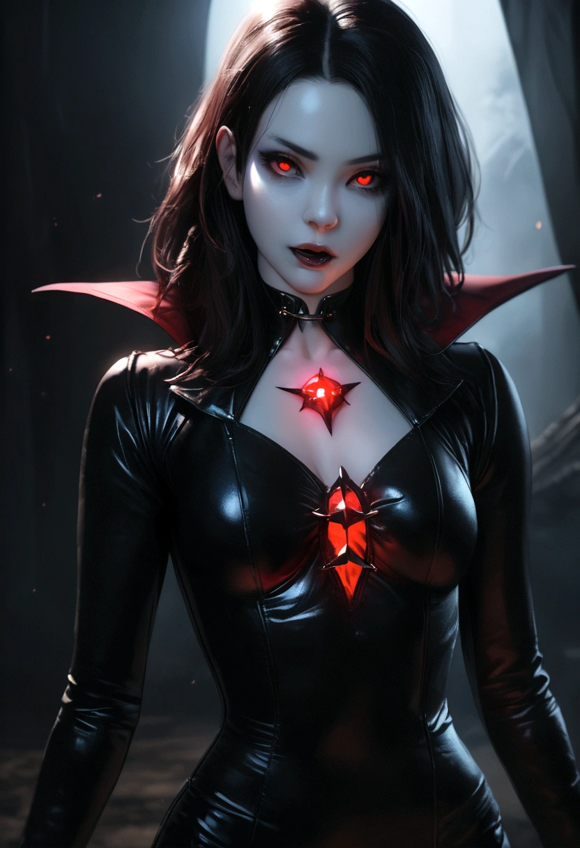 1 beautiful devil woman from hell, In the Dark: 1.6), surreal female portrait by David Hockney and Alphonse Mucha, fantasy art, korea doll, photorealism, dynamic lighting, artstation, poster, volumetric lighting, very detailed faces, 8k ultra, Awarded, in the dark, deep shadow, low key, cowboy lens, (Red phoenix dress: 1.4), long hair, black hair, bust, luxurious palace, Royal style, devil  crown, red eyes make up very sharp and detailed, The most beautiful face, big and regular breasts, Super realistic, chinese women's clothing, polo neck sweater, Charming smile, The eyes are very well made up, guweiz, devil style, loong, wearing black mesh socks, 2 bangs braided hair, Red black lips, Devil tattoo on shoulder, wearing a thin red and black robe, the landscape is overcast and thunderous, (Portrait), Close-up of the main character, (Background details 1.8), Hugging the heroine,