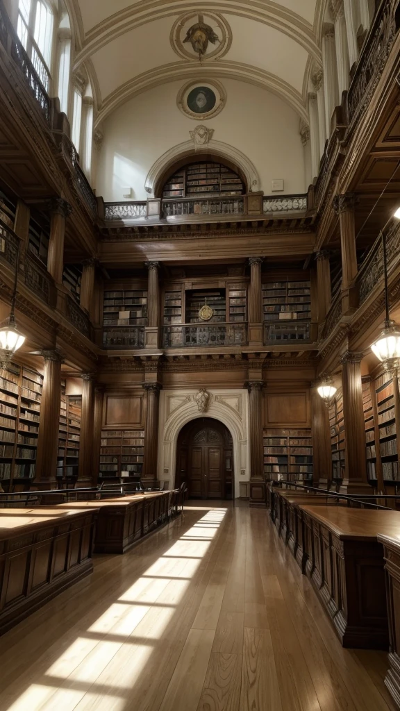 Biblioteca para usar como fundo de um video