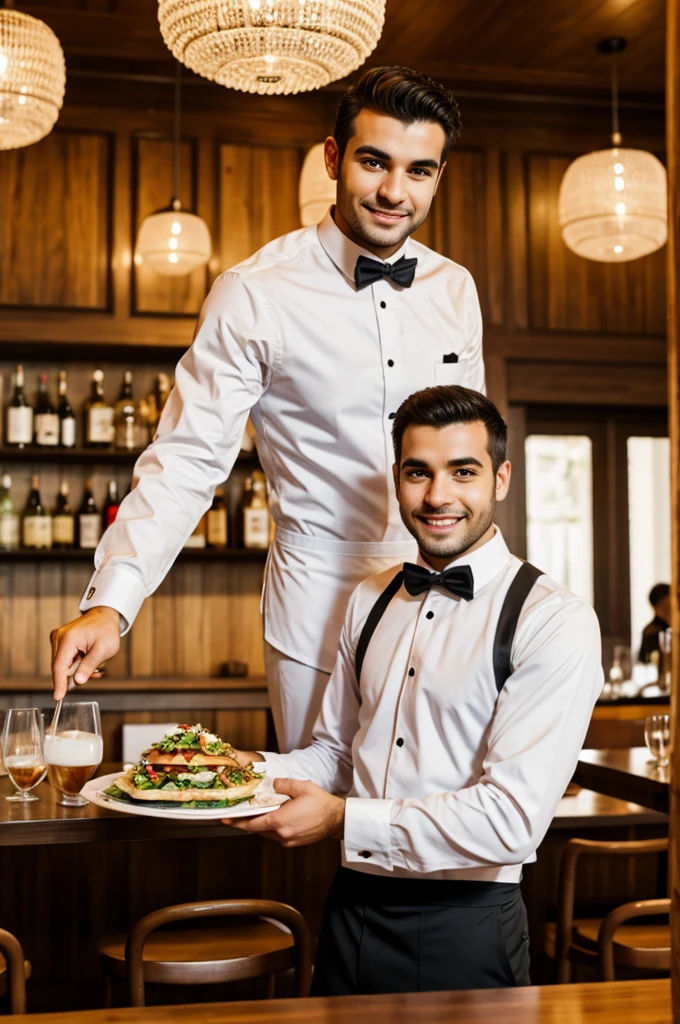 Waiter in fille