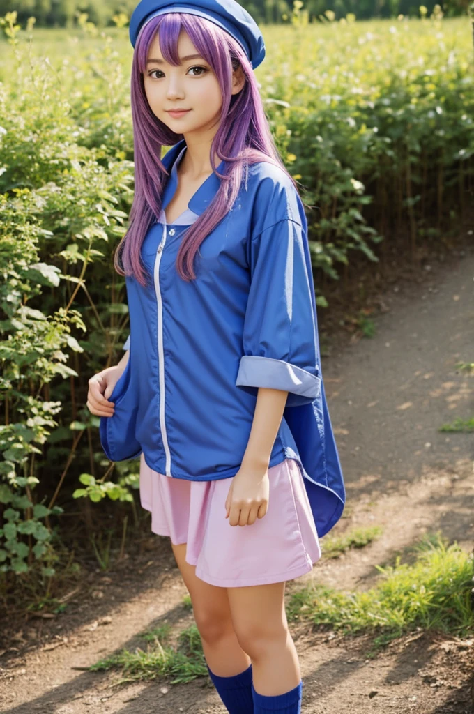 Fille anime nu 