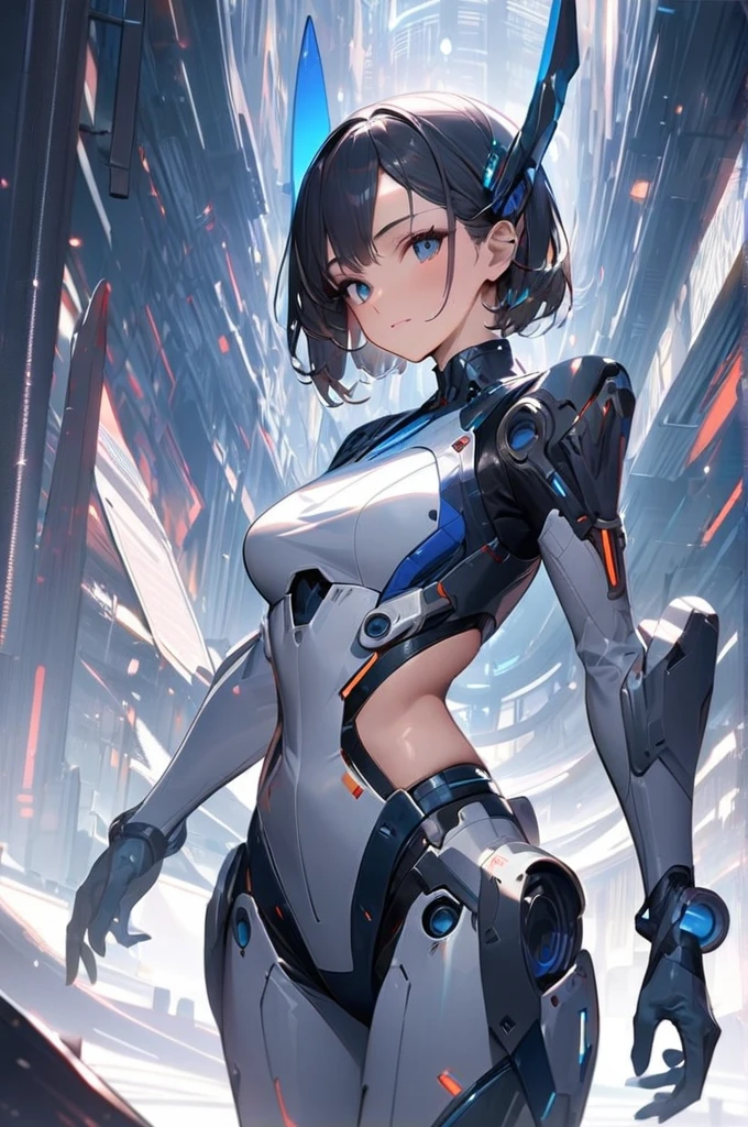 ((Best quality)), ((masterpiece)), (detailed), more futuristic