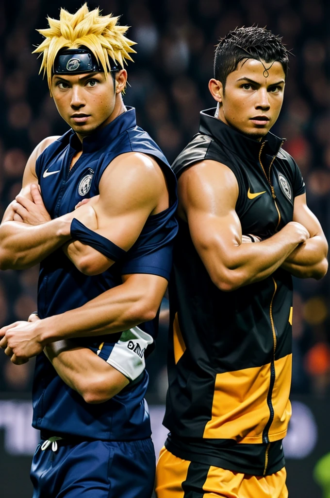 Naruto and Ronaldo