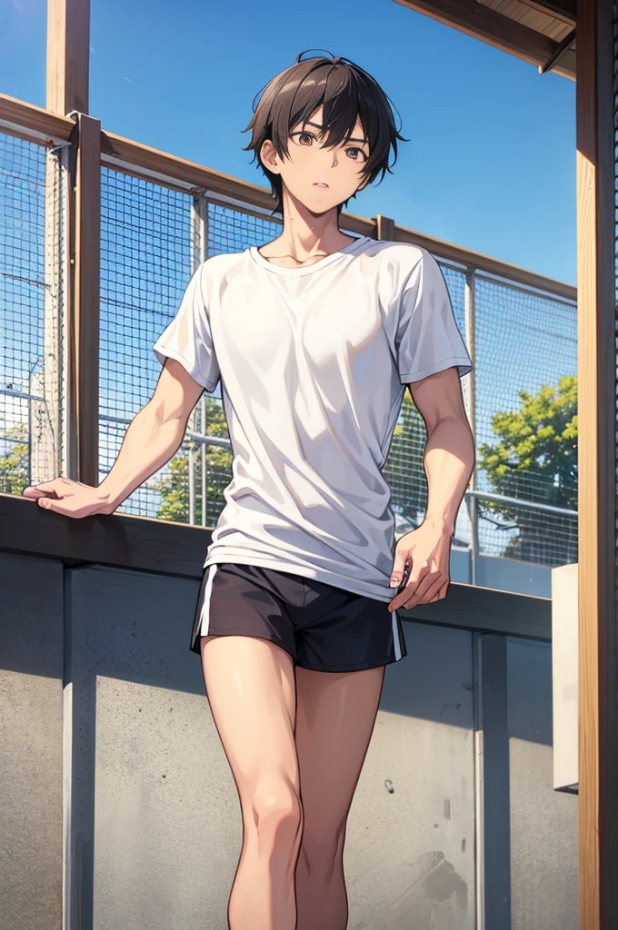 cool,,,,Refreshing athletic guy,,,charm,Action,Vibrancy,Japanese High School Student,Celebrity style,clavicle,thin limbs,,Male Focus,main character,,Buddy,,Gentle Breeze,Dust,Natural light,Big white t-shirt,,,,After club activities,,anime,He was handsome.,It was cool,,,Becoming young,Become cute,boys,Mutation history,Rejuvenated and grown from 21 to ,,,