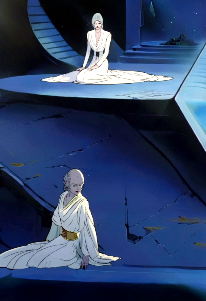 masterpiece, best quality, 4k, UHD welloff well todo exotic alienotherworldly young lady coruscant expensive kinda intricatestylish subtle somewhat modestly quite futurist dress and fashion reclining in her family's beautifully appointed designed familypenthouse/residencehome with some vivid brilliant colors shades restrained starwars universe some exotcwhiteflowy/goldsbronze fashions styles mode dress very HD HIGH RES Star Wars looks and feels