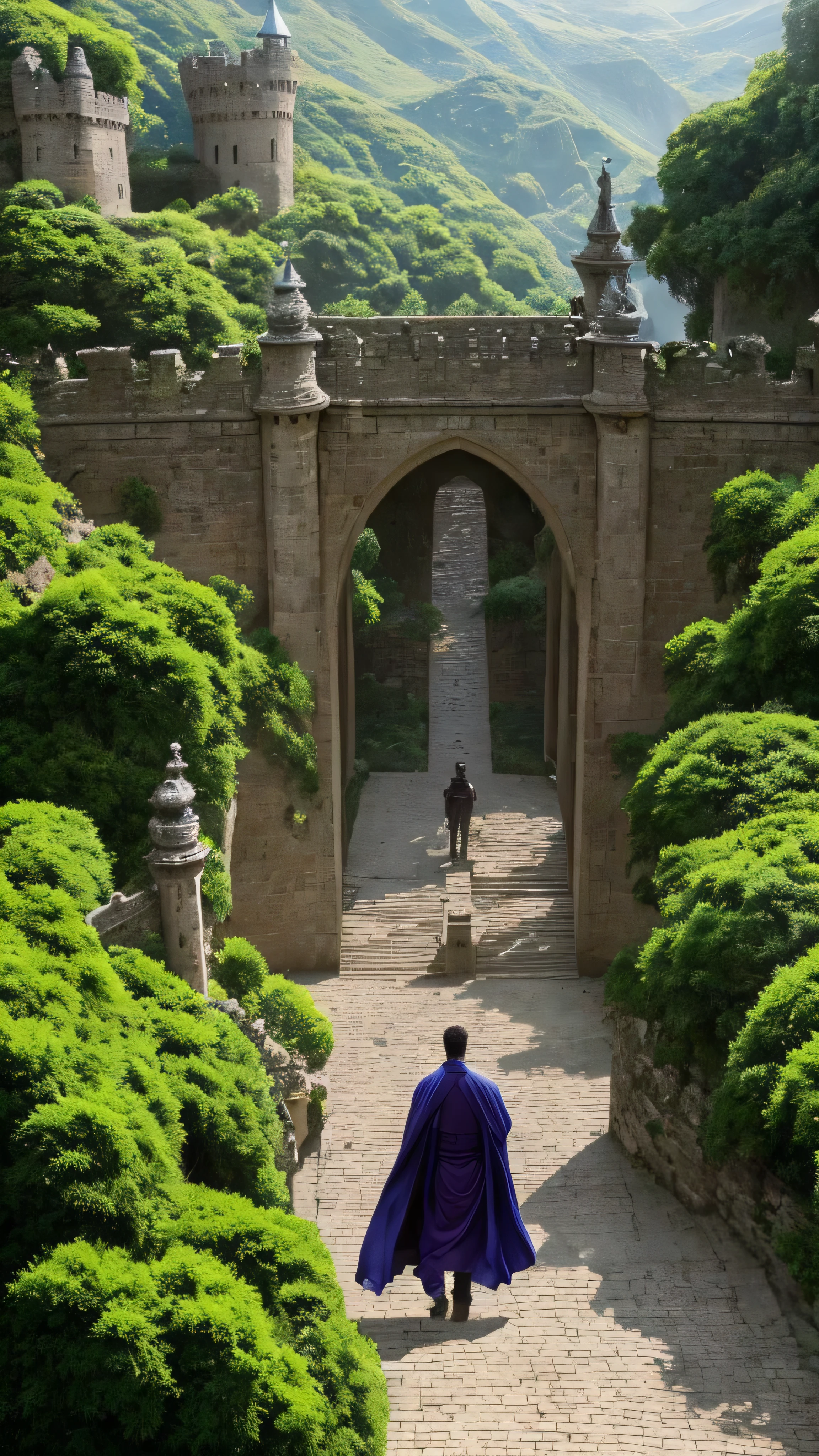 A spectacular sight that embodies Prince Hector{Troy Eric Bana}but、A man dressed in complete silver armor々He appears as a solitary figure from the steep gates of the castle.。In unparalleled resolution、This enchanting scene radiates pure mastery。Ultra-realistic and unified 8K wallpapers、Exceptional detail、Static Focus、Dynamic composition、And it&#39;s an official artwork that boasts meticulous attention to authenticity.。This masterpiece is、Artfully rendered with a digital SLR camera and clever studio lighting、It encapsulates a mesmerizing blend of light and shadow.。Prince Hector&#39;s Hall々A firm expression and a resolute attitude，Eric Bana&#39;s stern look