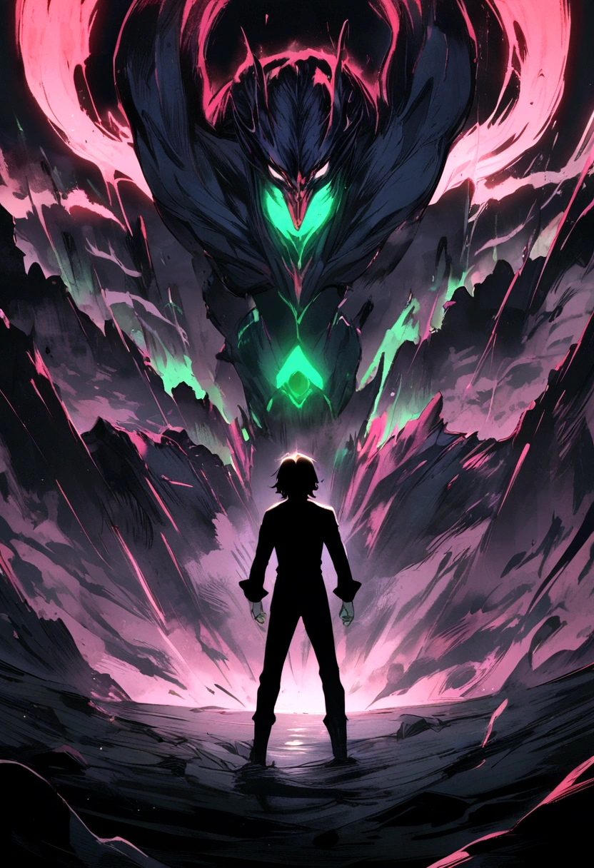 Akira Fudo, Devilman Crybaby, Male, with black clothes