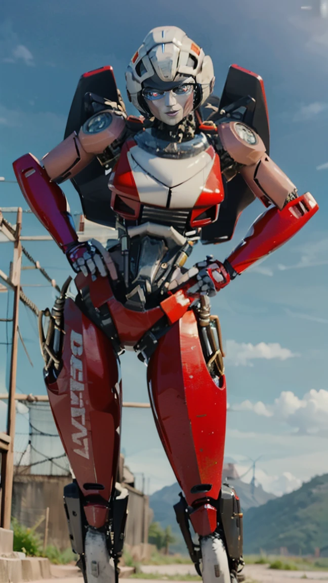 ROTB_Arcee, 1 chica, pechos grandes, innie pussy, sonrisa, robot, mecha, (ojos brillantes:1.2), Caderas anchas, ombligo, muslos gruesos, pose T , modelado 3d, voluptuosa, primer plano, enfoque frontal, retrato, de frente 1:2, mirando al observador frontal, squating, modelado 3d , 3d , blender Cuerpo completo bragas azuleshole body highly detailed, highly detailed figure, female full body, female body, humanoid woman, female full-skin figure, realistic body structure, woman body, female human torso, perfect human female specimen, human female, detailed body structure