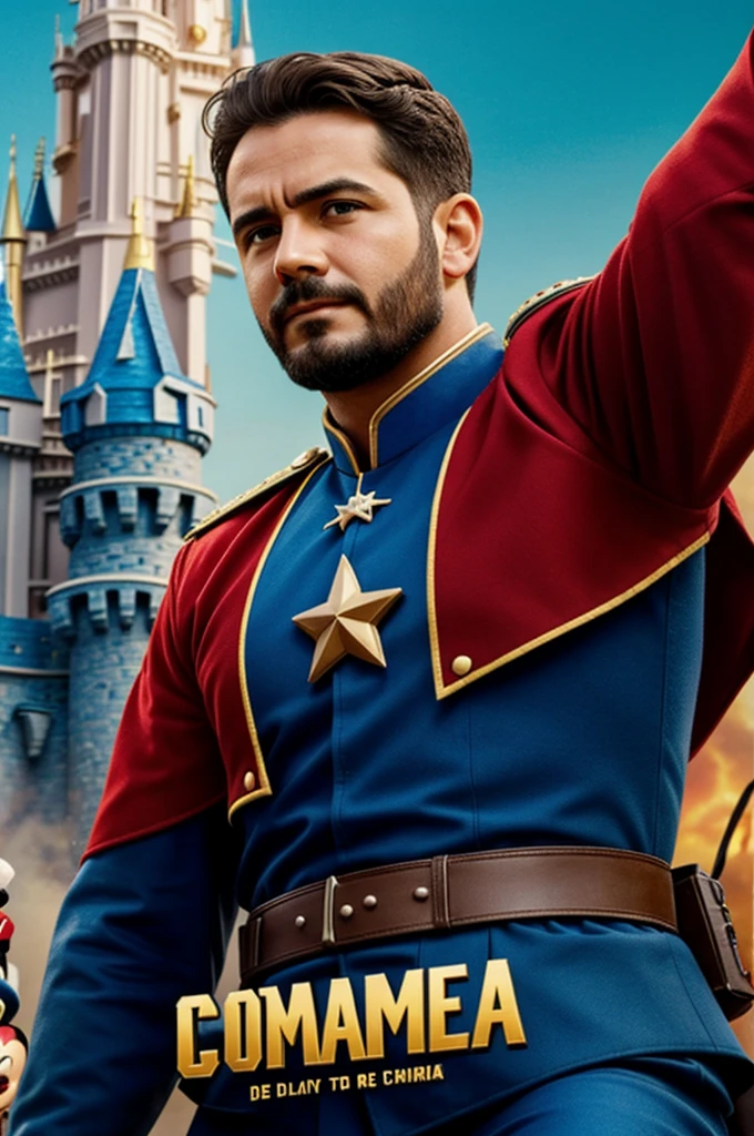 Puedes crear un comandante que diga chi y de fondo Disney 