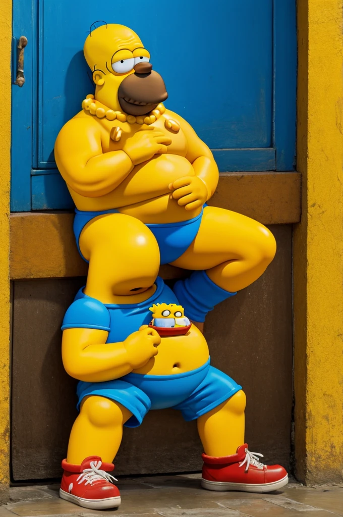 Homer Simpson in India