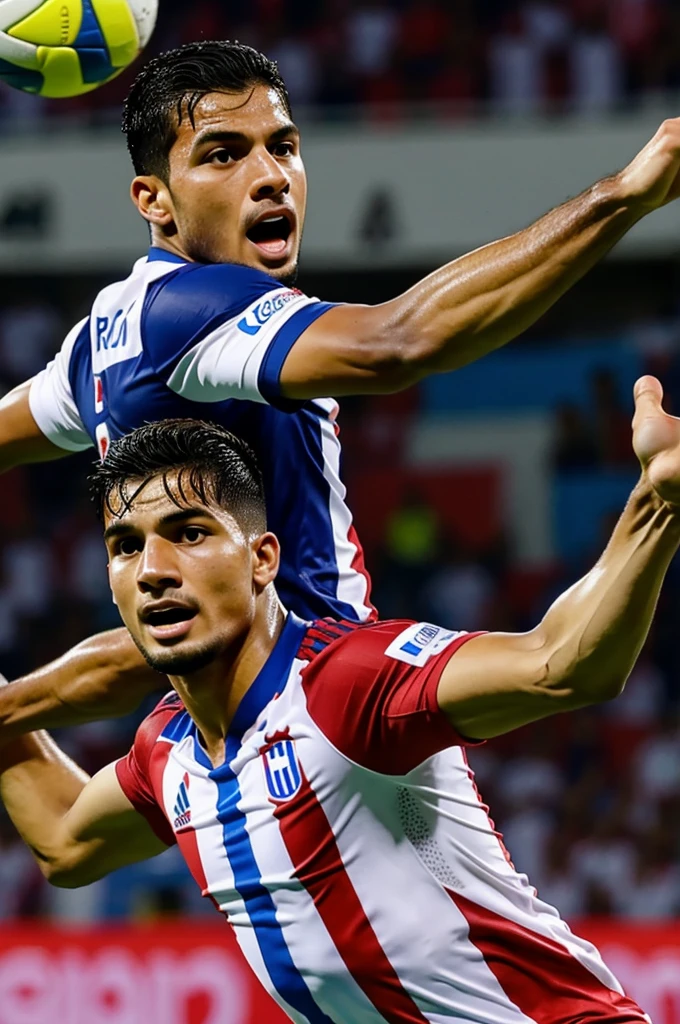 Un jugador de olimpia de paraguay
